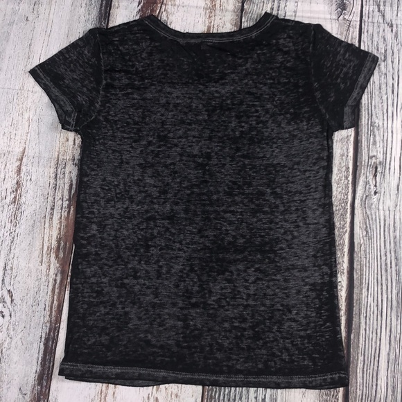 50/50 Royal Apparel Black T-Shirt Size M - Picture 2 of 8